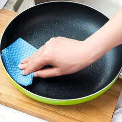 Кухня инструмент нетканый кухонное полотенце многофункциональный Кухня чистки одноразовые тряпки вытирая металлическая Губка