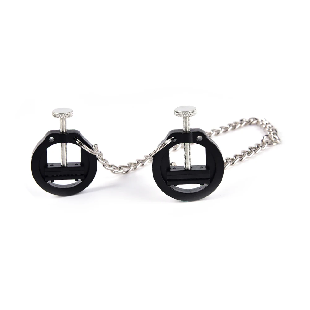 Stainless Steel Metal Nipple Clips Clamps With Long Chain Nipple Clamp Exotic Accessories For Women