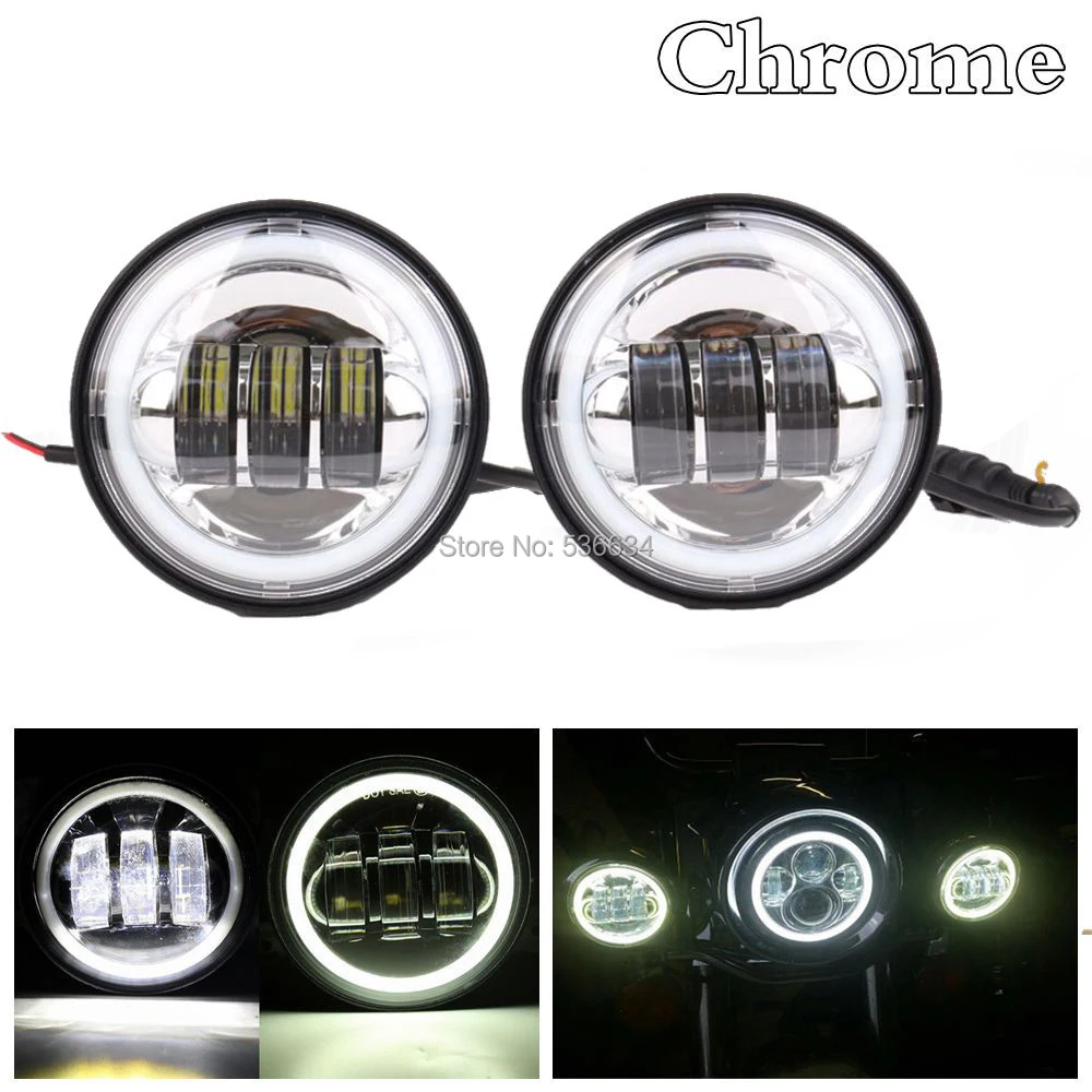 4 led lights mirror circle infinity mirror 7inch led round projector headlight with drl matching 45inch passing fog lights halofor harley davidson softail deluxein car light assembly from 4 led lights mirror circle infinity mirror 7inch led round projector headlight with drl matching 45inch passing fog lights halofor harley davidson softail deluxein car light assembly from