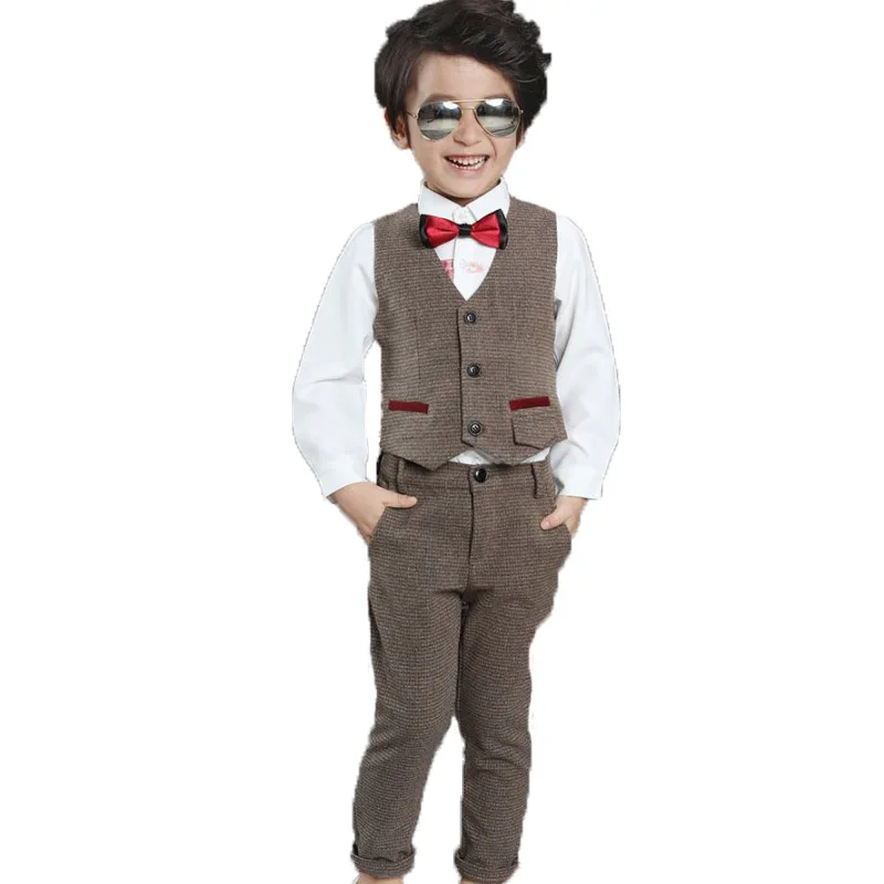 Школьная одежда для мальчиков костюмы детский праздничный костюм пианино