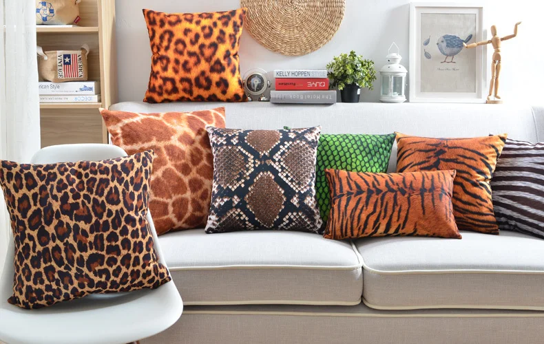 Animal Print Pillow Covers Foter Animals Printing Home Decorative Pillow Covers Room Decors Car Throw Cushion Bedding Set China