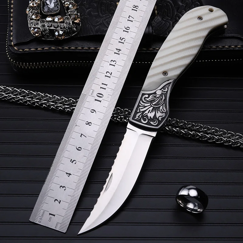 Stenzhorn 2017 Free Shipping High Quality Outdoor Folding Knife Self-defense Wilderness Survival With Hardness Wild Fruit Yakeli