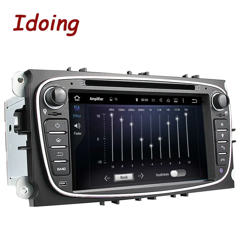 Excellent Idoing Steering-Wheel 2Din For Ford Focus Mondeo s-max Android 7.1 Car DVD Multimedia Video Player Quad Core Device Stereo WIFI 0 Excellent Idoing Steering-Wheel 2Din For Ford Focus Mondeo s-max Android 7.1 Car DVD Multimedia Video Player Quad Core Device Stereo WIFI 0