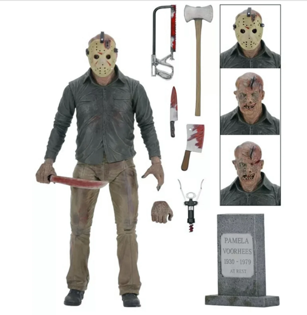 

A New Dimension in Terror. a review of Friday the 13th Part 3 Jason Freddy 3D pvc action figure model toy doll 17CM
