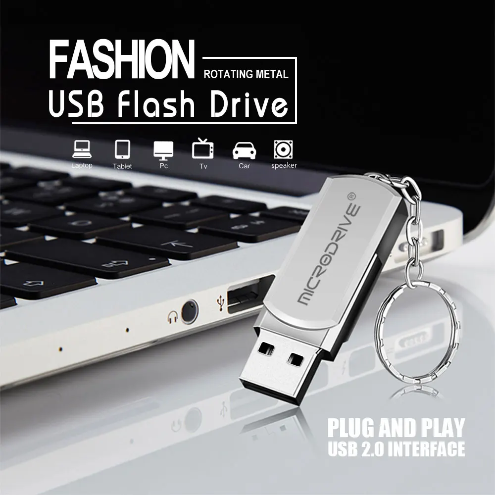 Флеш-накопитель, реальная емкость, 32 ГБ, usb флеш-накопитель, usb 2,0, 8 ГБ, 16 ГБ, 32 ГБ, 64 ГБ, 128 ГБ, флеш-память, USB флеш-накопитель с кольцом для ключей