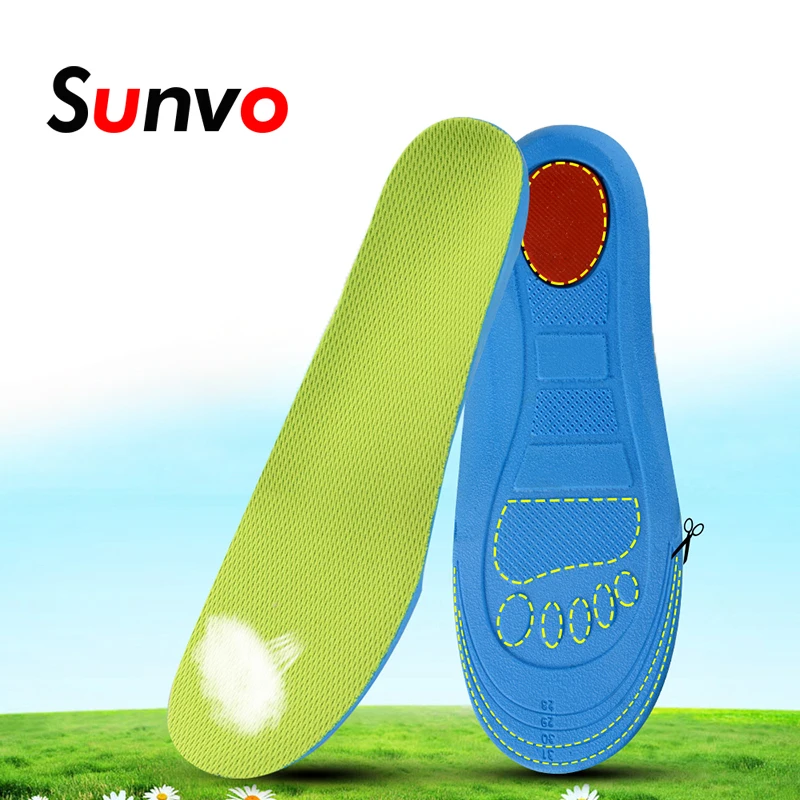 

Sunvo Children Orthopedic Insoles Arch Support Orthotics Pad Flat foot Corrector Feet Care Insole for Boys and Girls Pain Relief