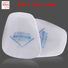 20 шт. защитный фильтр хлопок эффективный фильтр пыли антистатический фильтр хлопок живопись промышленная защита предварительный фильтр хлопок