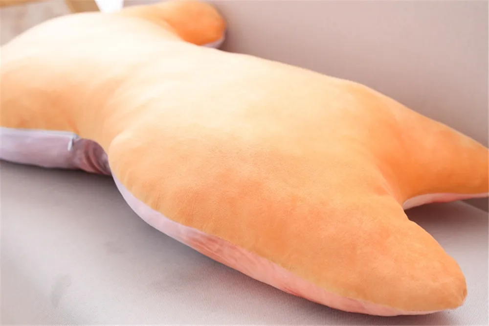 Fancytrader 3D Animal Corgi Plush Pillow Shiba Inu Dogs Toy Cartoon Pomeranian Dachshund Stuffed Doll Creative Decoration 90cm11