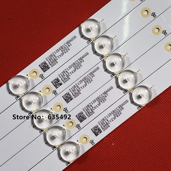 

5pcs LED Strip 12leds LB43014 V0_00 for Ph ilips 43" TV 43PUS6551 TPT430U3 EQLSJA.G 43PUS6501 43PUS6101 43PUS6201 43PUS7202
