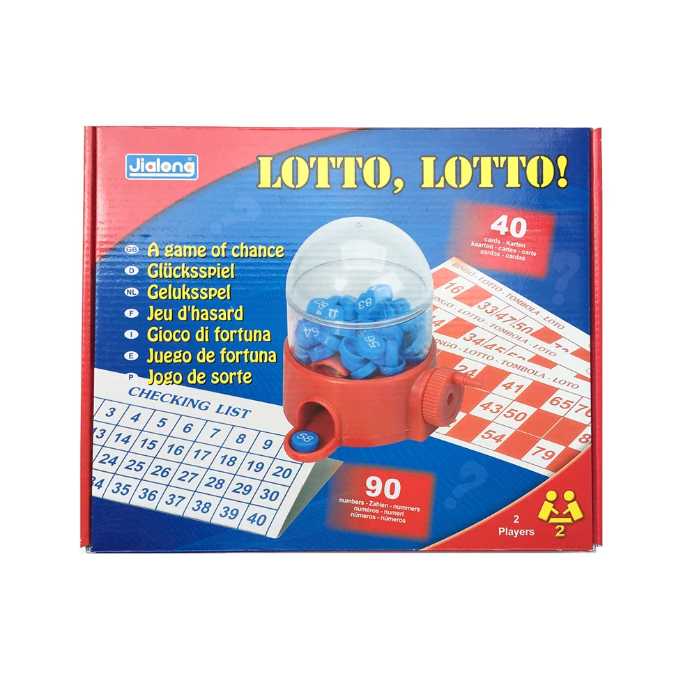 LOTTO лотерейная машина бинго Tombola игра Chance Bingo настольные игры для