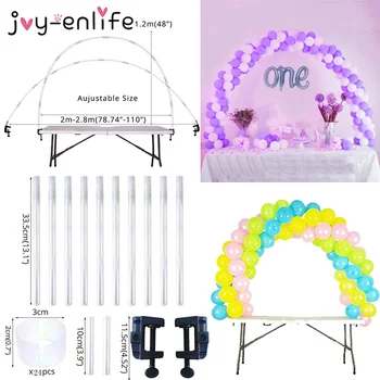 Palloncini Arco Del Supporto Del Basamento Decorazioni della Festa di Compleanno Per Bambini di Età Catena Palloncino Palloncino Arco Globos Palloncini Matrimonio Decorazione
