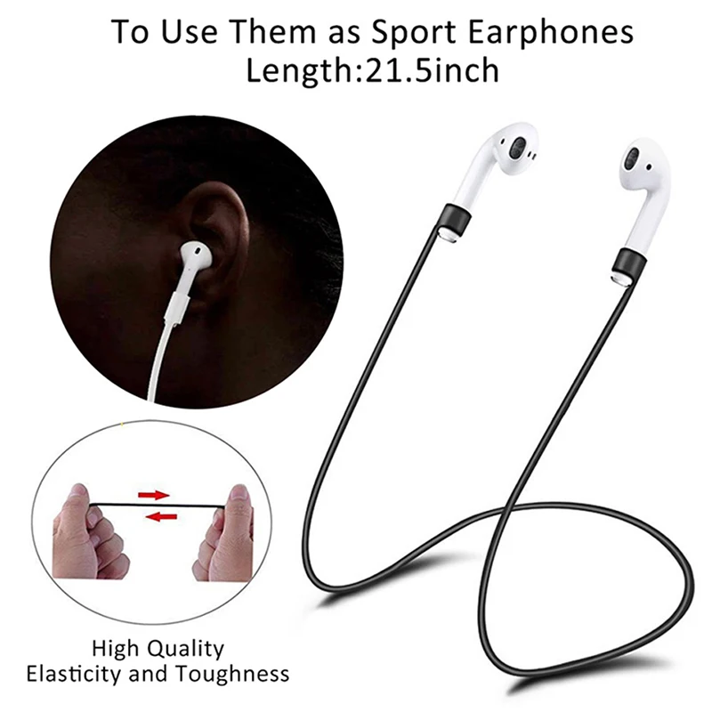 5Pcs/Set Earphone Case For Apple AirPods Accessories AirPod Case Cover For Airpods Apple Soft Silicone Protective Cases 5Pcs/Set Earphone Case For Apple AirPods Accessories AirPod Case Cover For Airpods Apple Soft Silicone Protective Cases
