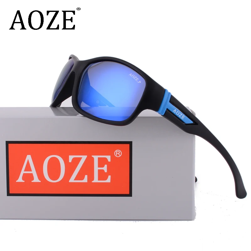 

AOZE Luxury Brand design men women sunglasses Polarized Classic Gradient frame original packaging Gafas Coating outdoor