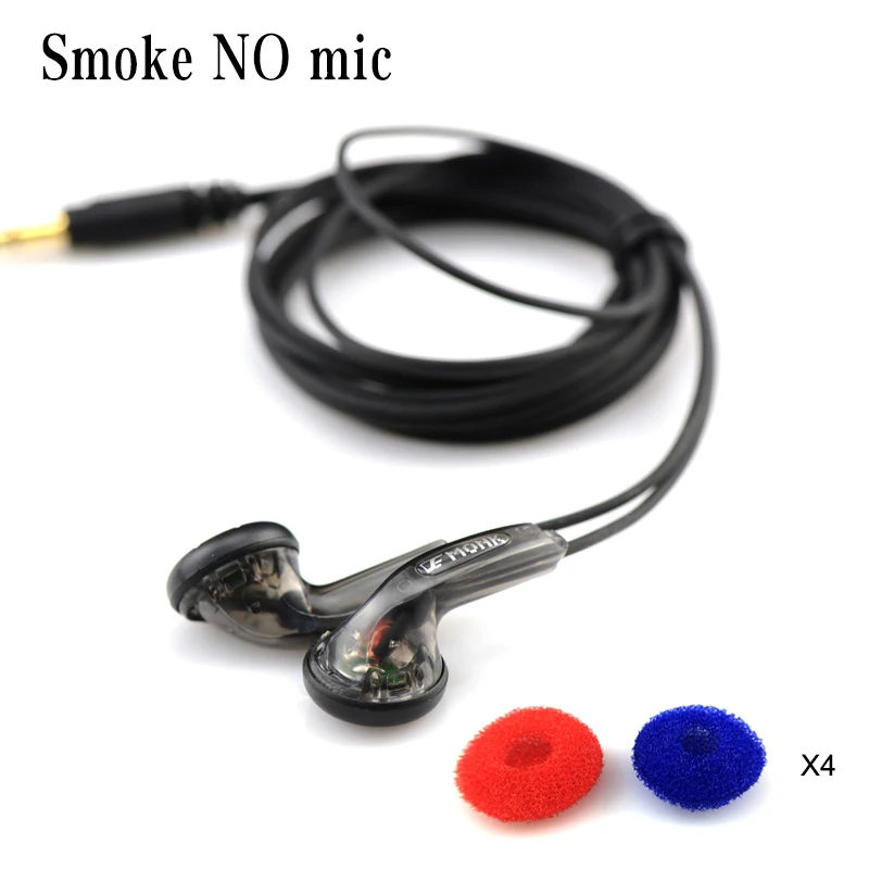 Venture Electronics наушники VE Monk Plus Hifi - Цвет: Smoke no mic