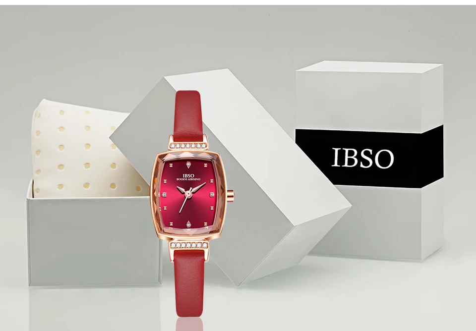 2018 Female Watch Purple Small Luxury Fashion Rectangular Watches for Women 13