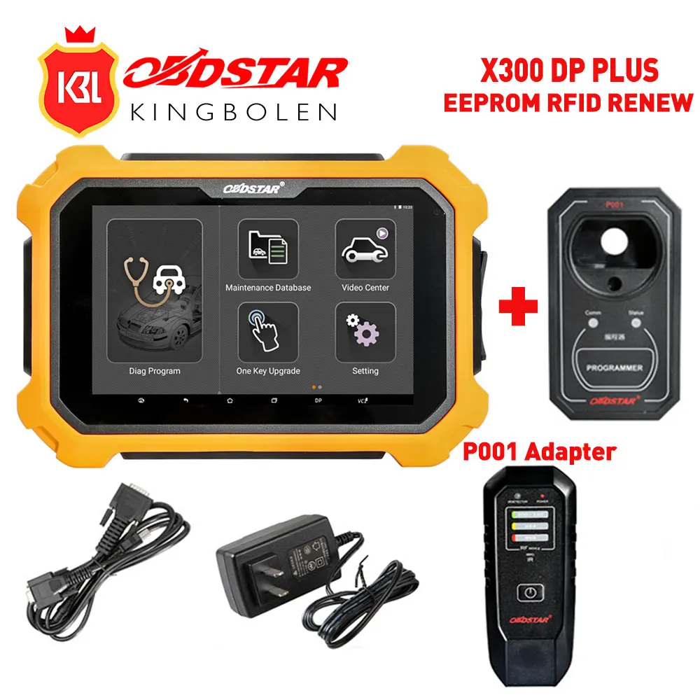 

OBDSTAR X300 DP Plus X300DP Auto Key Programmer Pin Code Odometer Correction EEPROM Adapter Digimaster3 EPB ABS Diagnostic-Tool