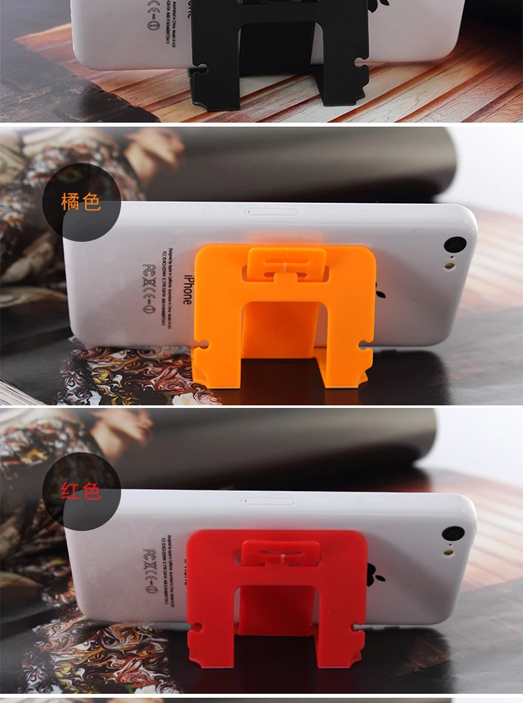 Mini Mobile Phone Holder Portable Adjustable Universal Foldable Phone Card Stand For iPhone Samsung Huawei Xiaomi For All Phones (14)