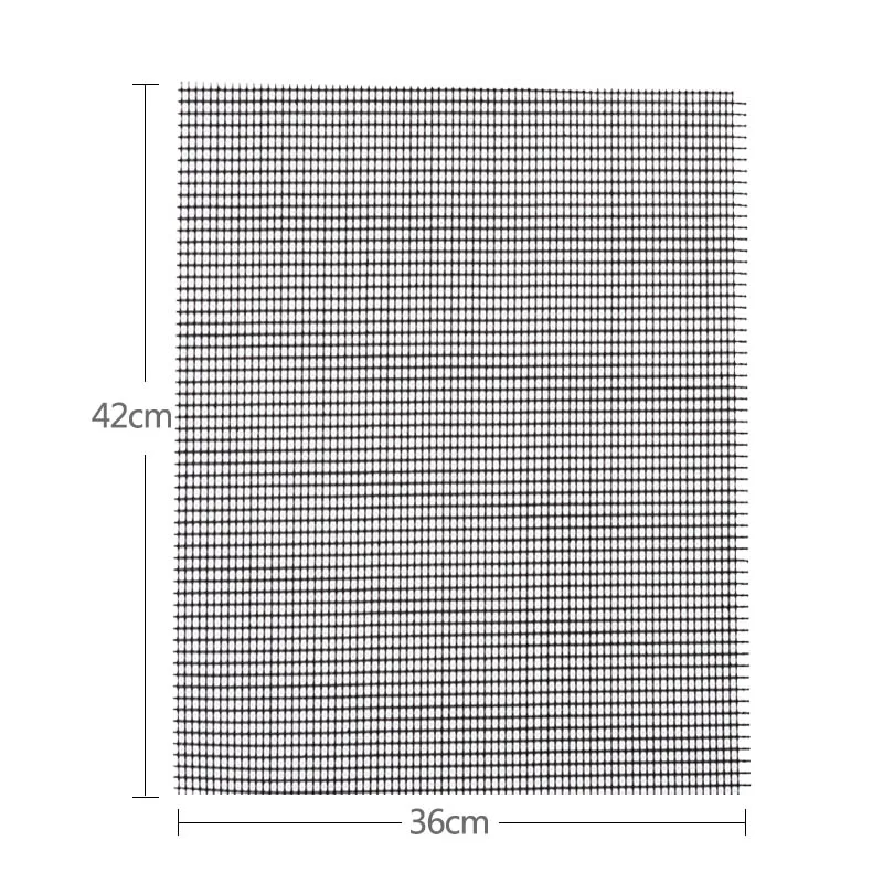 1 шт., квадратные антипригарные коврики для жарки, инструменты для приготовления пищи, сетка для барбекю 30*40 см, жаровня для барбекю, коврик для гриля, кухонные гаджеты - Цвет: 36x42cm