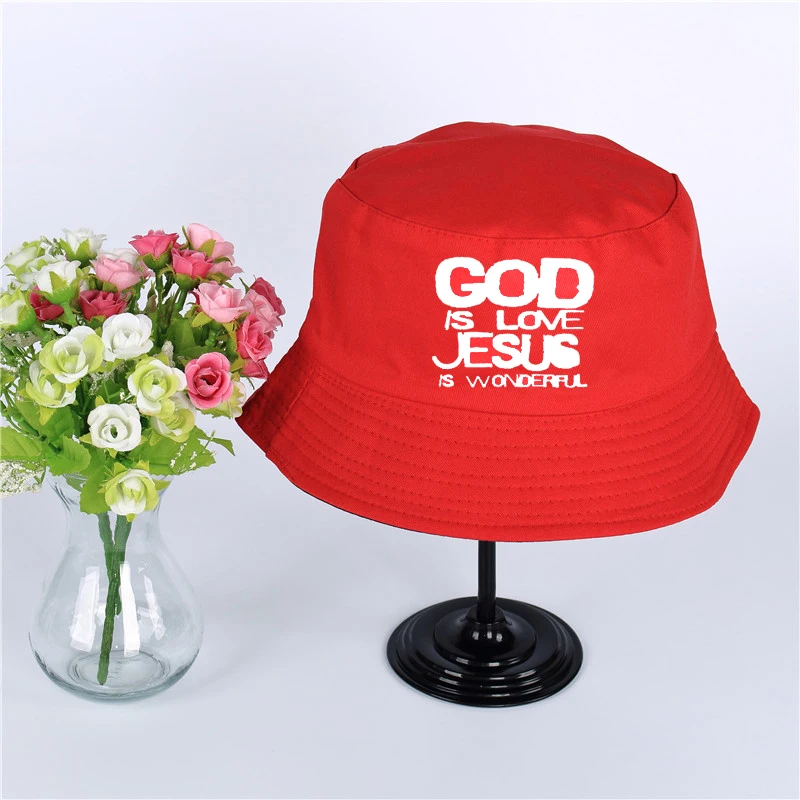 God is Love Jesus Evolution настоящая мужская шляпа с логотипом Панама изображением Иисуса