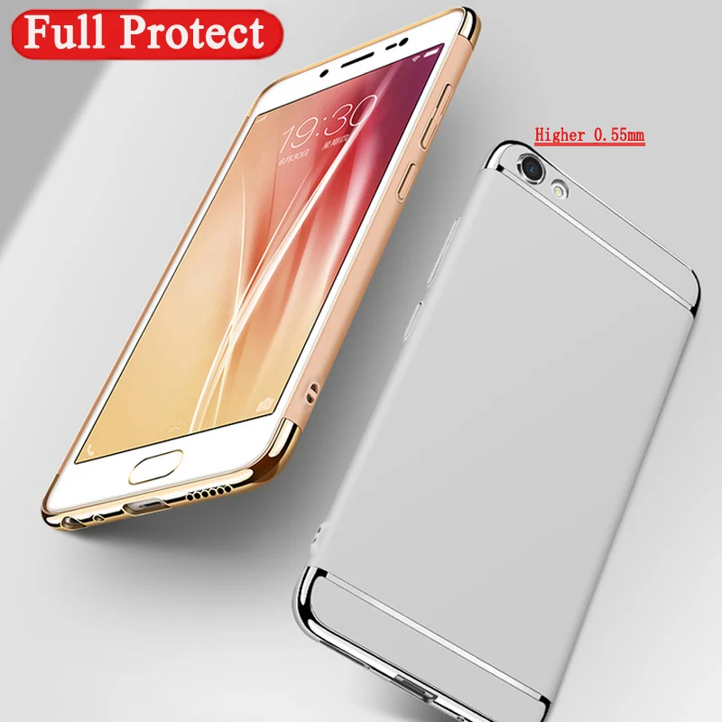 Luxury Gold Plating Case for BBK Vivo Y51 Y53 Y55 Y66 Y67 Y69 Y71