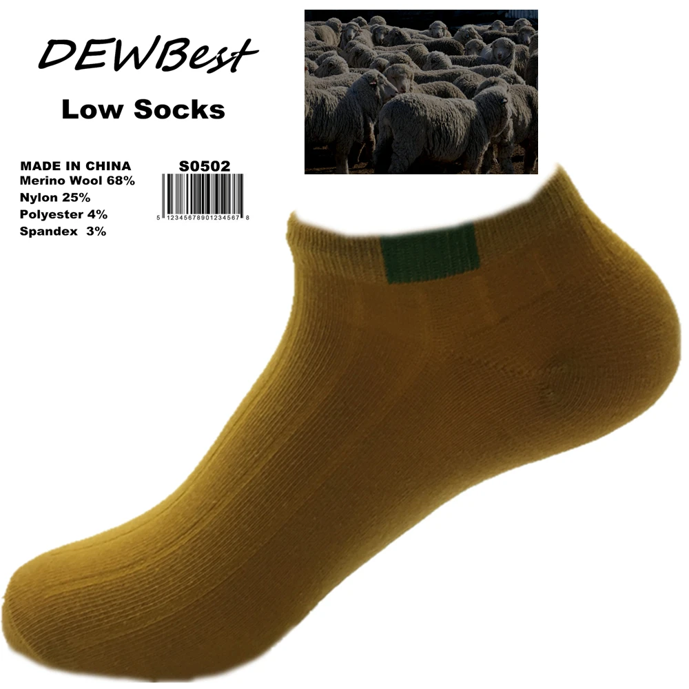 00 Yellow  Merino Wool Socks Newly Autumn  women Crew Socks Wool  Socks Hot Selling_