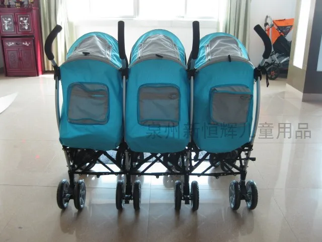 triple baby stroller