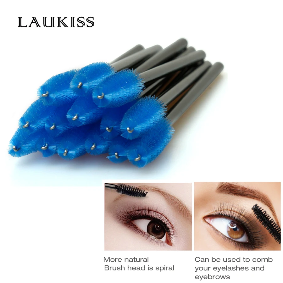 

300pcs/set Eyelash Makeup Brushes High Quality Synthetic Fiber Mascara Disposable Tools Comb Micro Brushes Eyebrow Maquiagem