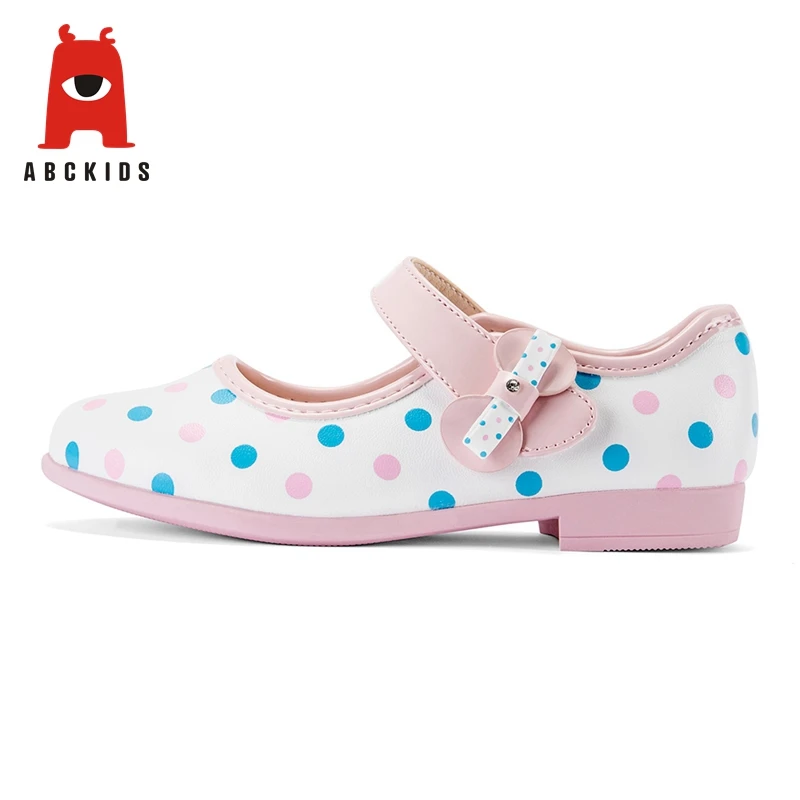 Abckids Baby Girl Leather Shoes Breathable Anti-Slip Dot Print Sneakers Soft Soled Shoes Casual Walking Shoes Abckids Baby Girl Leather Shoes Breathable Anti-Slip Dot Print Sneakers Soft Soled Shoes Casual Walking Shoes