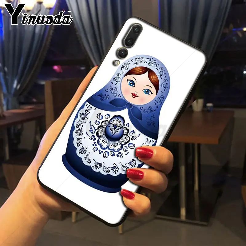 Cute Russian Dolls Pattern Matryoshka
