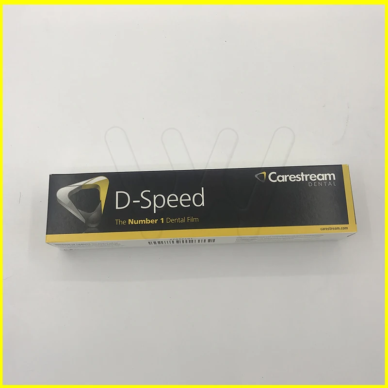 1 коробка стоматологическая Kodak Интраоральная D-speed 100 рентгеновские пленки Carestream DF-58 для взрослых Размер 2