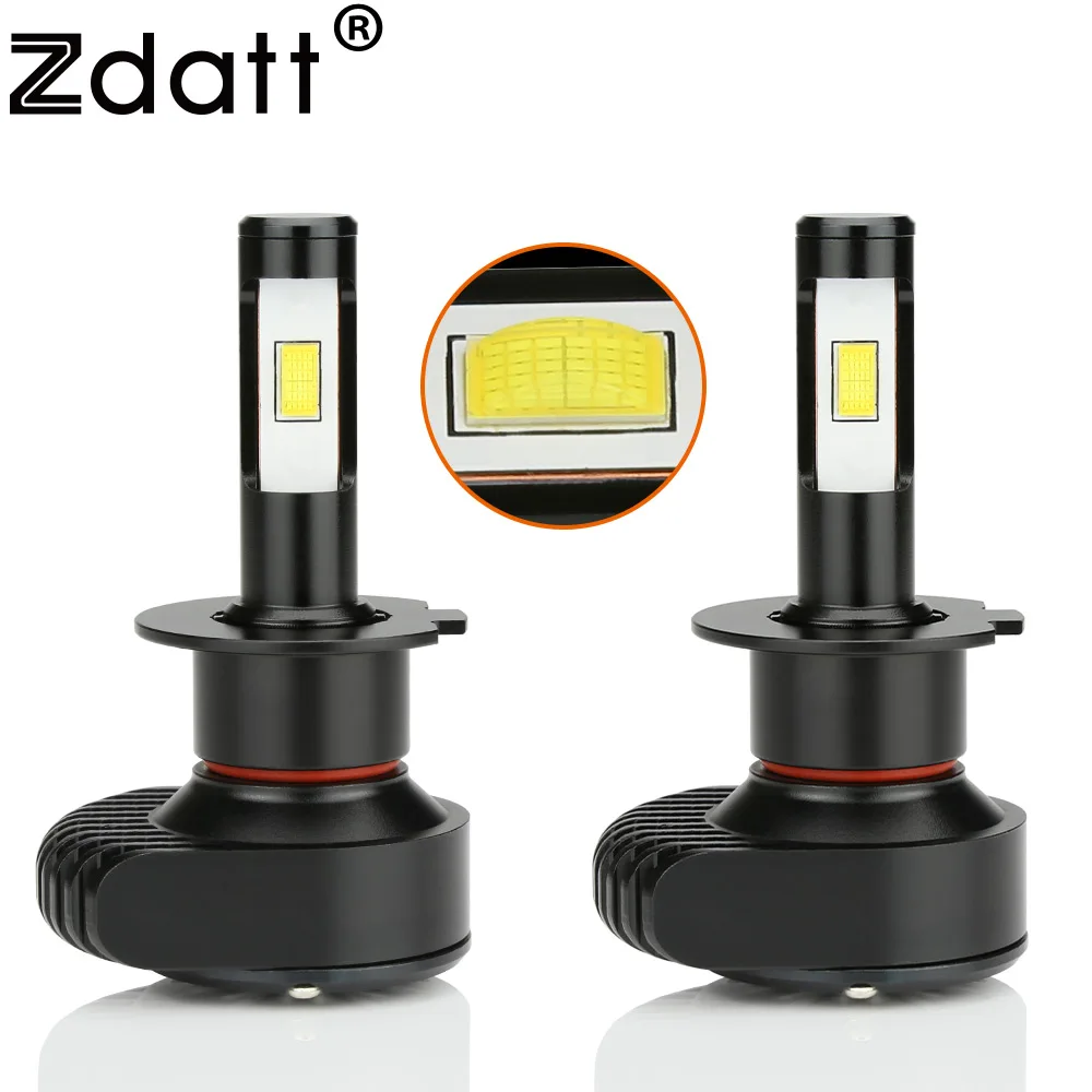

Zdatt H4 Led H7 LED bulbs for Cars Canbus Mini Headlight H11 H1 H8 H9 9005 HB3 9006 CSP 80W 6000K 10000Lm Car Light Auto Lamp