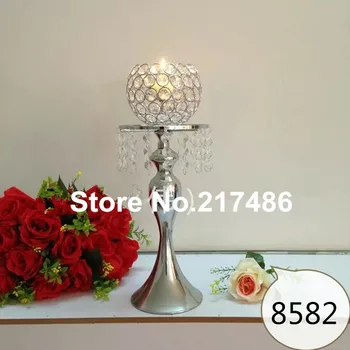 

crystal candle holder for wedding decoration