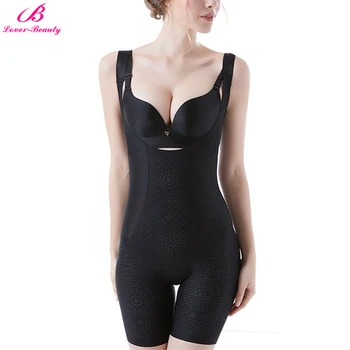 

Lover-Beauty Womens Shapewear Bodysuit Waist Body Tummy Control With Butt Compression Shorts Control Panty Smooth Thigh Slimmer