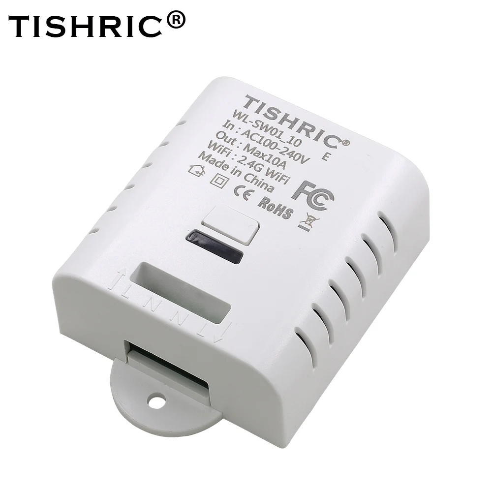 TISHRIC 10/16A умный дом автоматизации основные беспроводные Wifi переключатель DIY реле