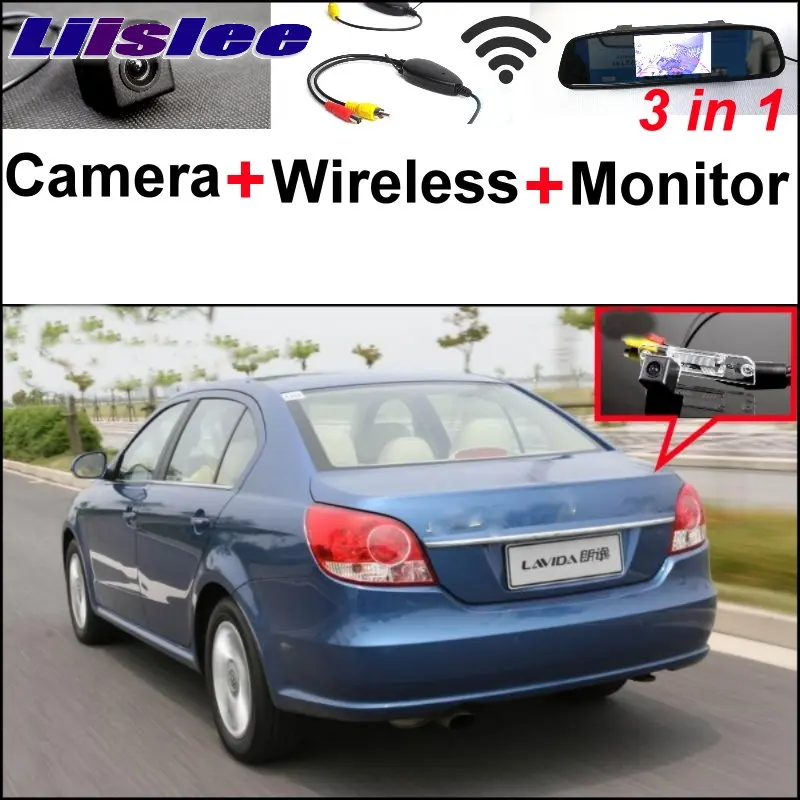 

Liislee Special Rear View Wifi Camera + Wireless Receiver+Mirror Monitor Easy Parking System For Volkswagen VW Lavida 2008~2011