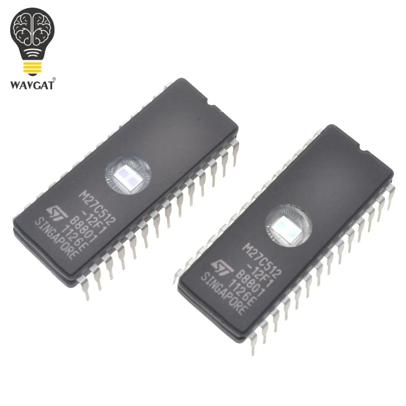 10 шт. ST M27C512-12F1 M27C512-10F1 27C512 DIP-28 EPROM IC чипы привода IC