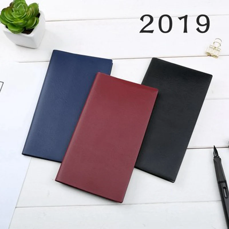 

2019 Monthly Plan Handbook 48K Bookkeeping Notebook Schedule Book Calendar Business Portable Time Management Portable Plan Notes
