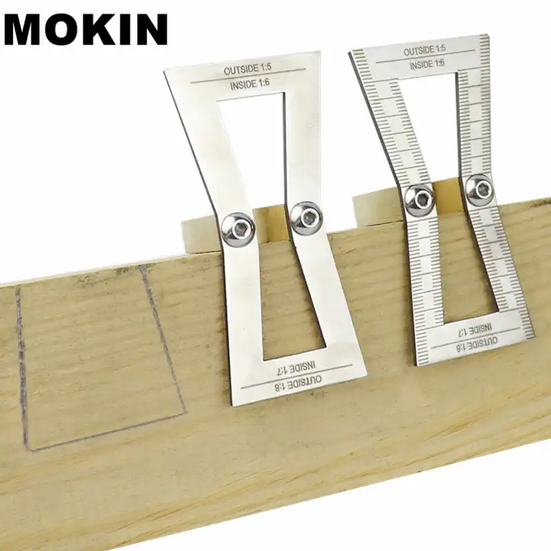 2 in 1 Woodworking Marker Dovetail Template Jig Marking Mortise Gauge Scribe