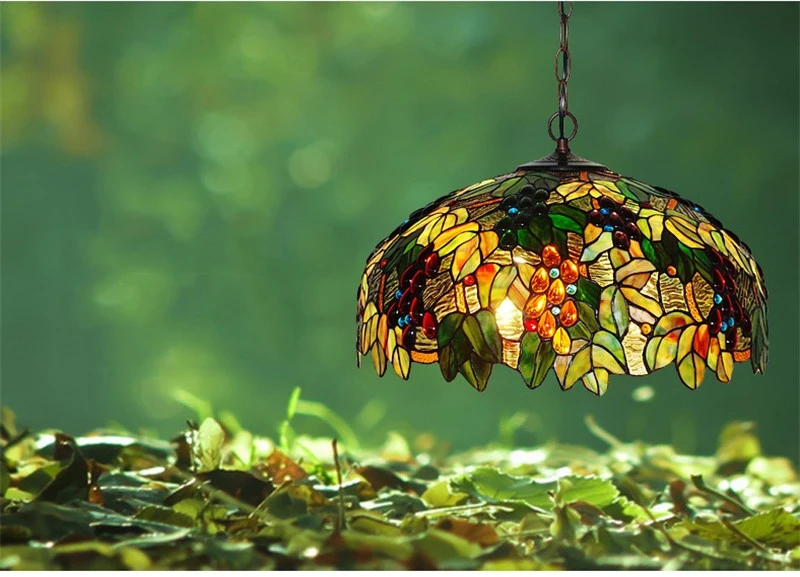 Tiffany hanging lamp light (5)
