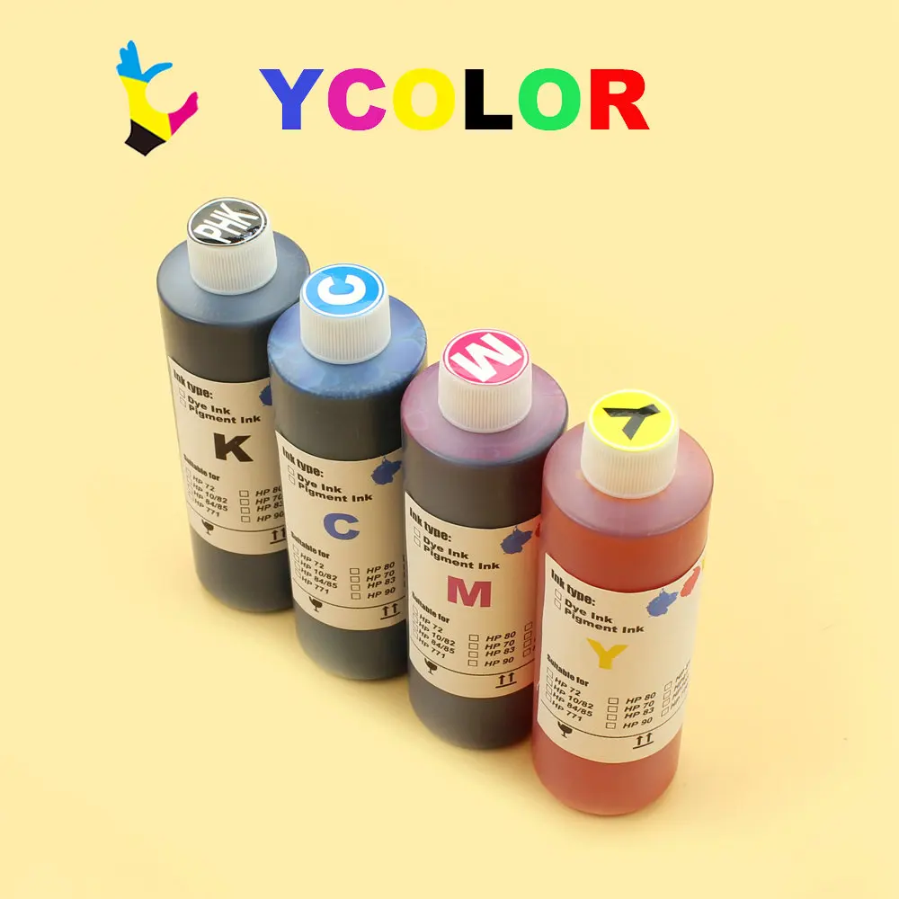 

250ML Color vivid Pigment Ink For HP Officejet 6100 6600 6700 7110 7612 7610 7510 7512 printer For HP 932 933 932XL 933XL