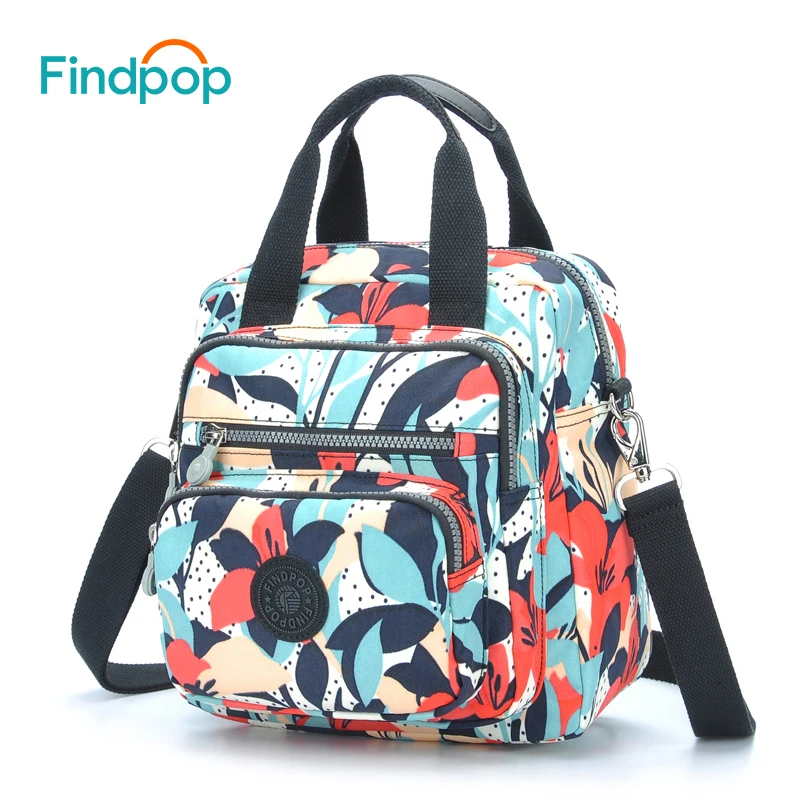2018 Findpop новые сумки с цветочным принтом женские модные повседневные винтажные