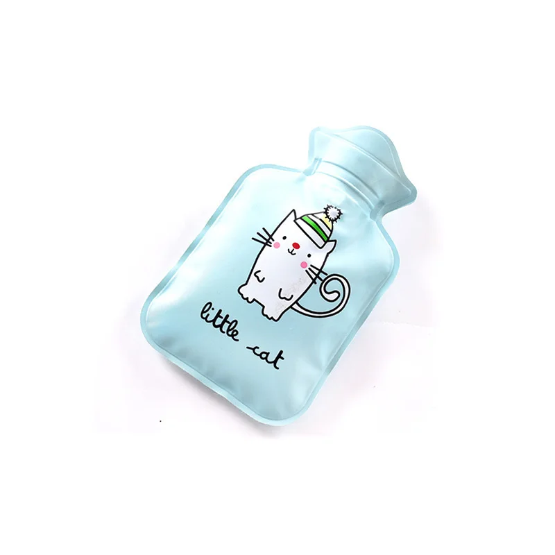 Милые грелки для воды, сумки для рук, наполненные теплой водой и дисменореей, теплые сумки для воды, предметы домашнего обихода kawaii - Цвет: White cat (S)