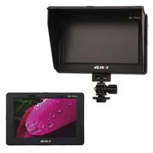 Viltrox DC-70II 1024 * 600 7” Clip-on Color TFT LCD HD Camera Video Monitor HDMI AV Input for Nikon Canon Sony DSLR Camcorder