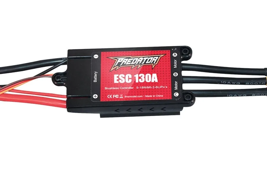 Бесщеточный самолет FMS ESC с контролем скорости 6A 12A 20A 40A 50A 60A 80A 85A 100A 130A новая модель