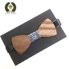 Spec предложение дерева лук Галстуки для мужские Нарядные Костюмы для свадьбы деревянный галстук-бабочка Форма