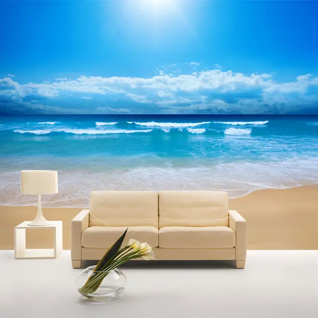 US $21.58 20% OFF|Sunny Beach Tapete 3D Fototapete Natürliche landschaft Wandbild Kid Kunst Room decor Club Bar Schlafzimmer TV hintergrund wand ... US $21.58 20% OFF|Sunny Beach Tapete 3D Fototapete Natürliche landschaft Wandbild Kid Kunst Room decor Club Bar Schlafzimmer TV hintergrund wand ...