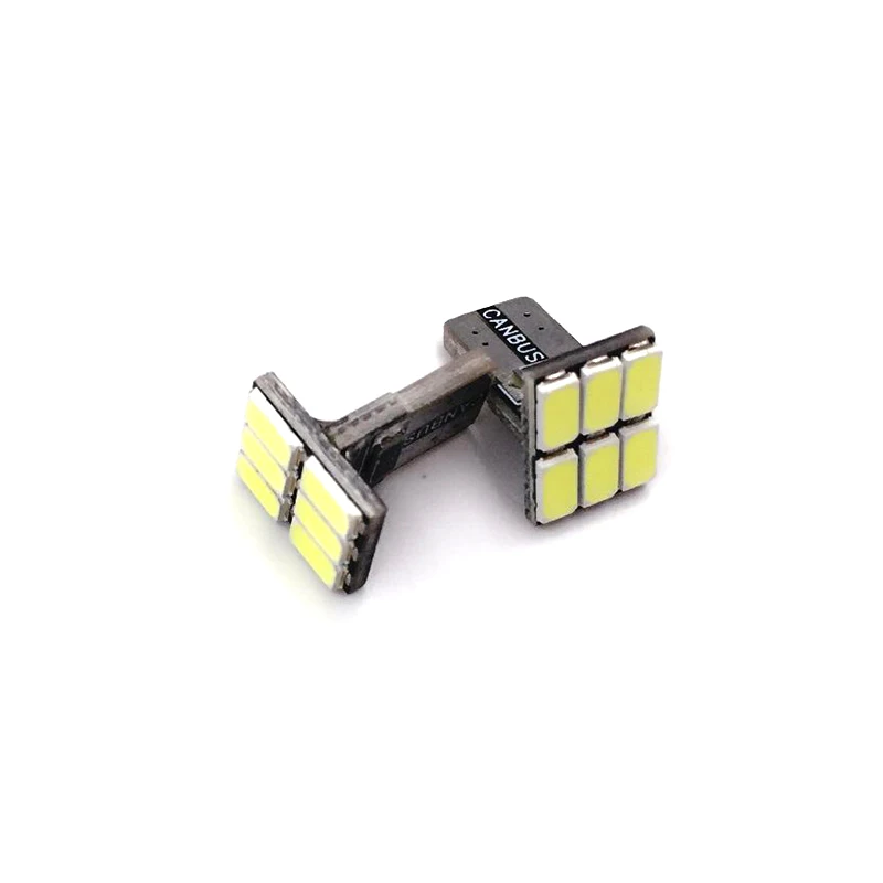 1 шт. DC 12V T10 просвет светильник 2 W 5730 6 SMD 120LM 6500 к Canbus Ошибка светодиодный 180 градусов