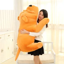 Big Plush Dog Lying Toy Large Size Stuffed Animal Pillow Doll 60cm Best Gift and Decoration large size 35 40cm pets life chloe mike snowball gidget mel max duke dog cat animal stuffed plush toy