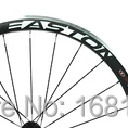 

Newest 700C 38mm clincher rims Road bike 3K UD 12K carbon fibre bicycle wheelset V brake with alloy brake surface Free shipping