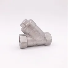 Высокое качество DN15-DN50 1/"-2 дюйма BSP Женская нить 304 нержавеющая сталь Inline Y Тип фильтр 229 PSI